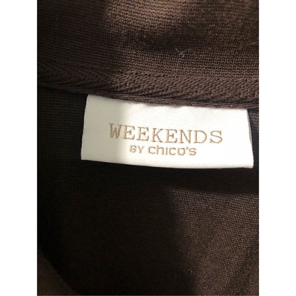 Weekends by Chico’s Zip Up Jacket - Picture 4 of 6